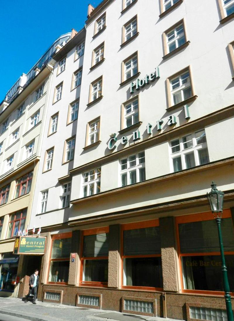 Central Hotel Praga Zewnętrze zdjęcie